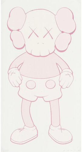 Companion (Pink) von KAWS, Druck kaufen auf Singulart