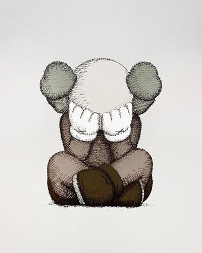 Separated von KAWS, Druck kaufen auf Singulart