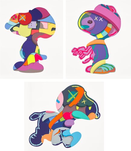 No One's Home; Stay Steady; The Things That Comfort (Set of 3) von KAWS, Druck kaufen auf Singulart