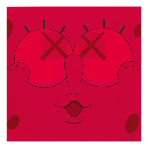 Kawsbob (Red) von KAWS, Druck kaufen auf Singulart