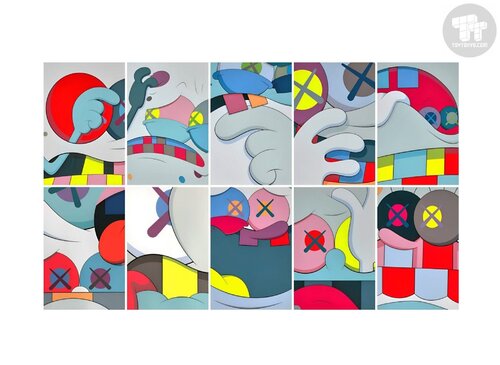 Blame Game (Portfolio of 10 works) von KAWS, Druck kaufen auf Singulart