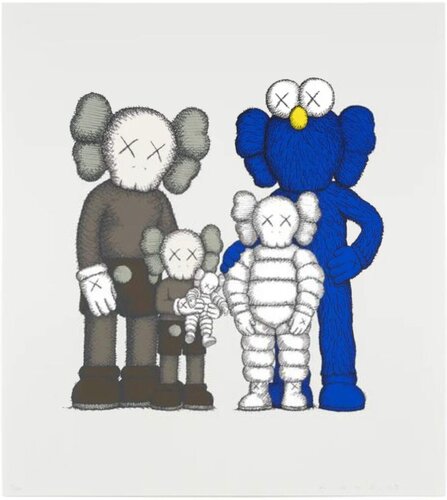 Family (Print) von KAWS, Druck kaufen auf Singulart