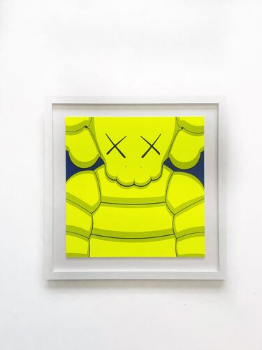 What Party Yellow von KAWS, Druck kaufen auf Singulart