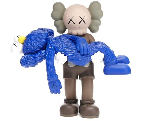 Gone Figure (Brown) von KAWS, Skulptur kaufen auf Singulart