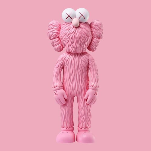 BFF Pink von KAWS, Skulptur kaufen auf Singulart