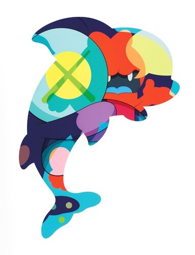 Piranhas When you're Sleeping von KAWS, Druck kaufen auf Singulart