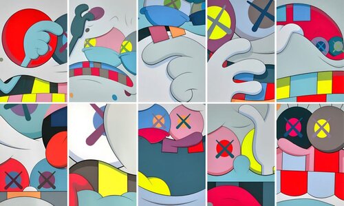 Blame Game by KAWS, Print for Sale on Singulart