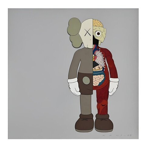 Dissected Companion (Grey) by KAWS, Print for Sale on Singulart