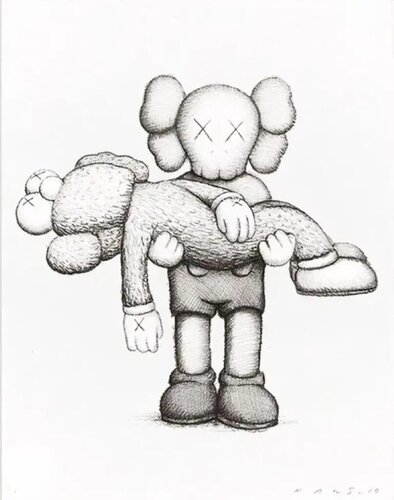 Gone di KAWS, Stampa in vendita su Singulart