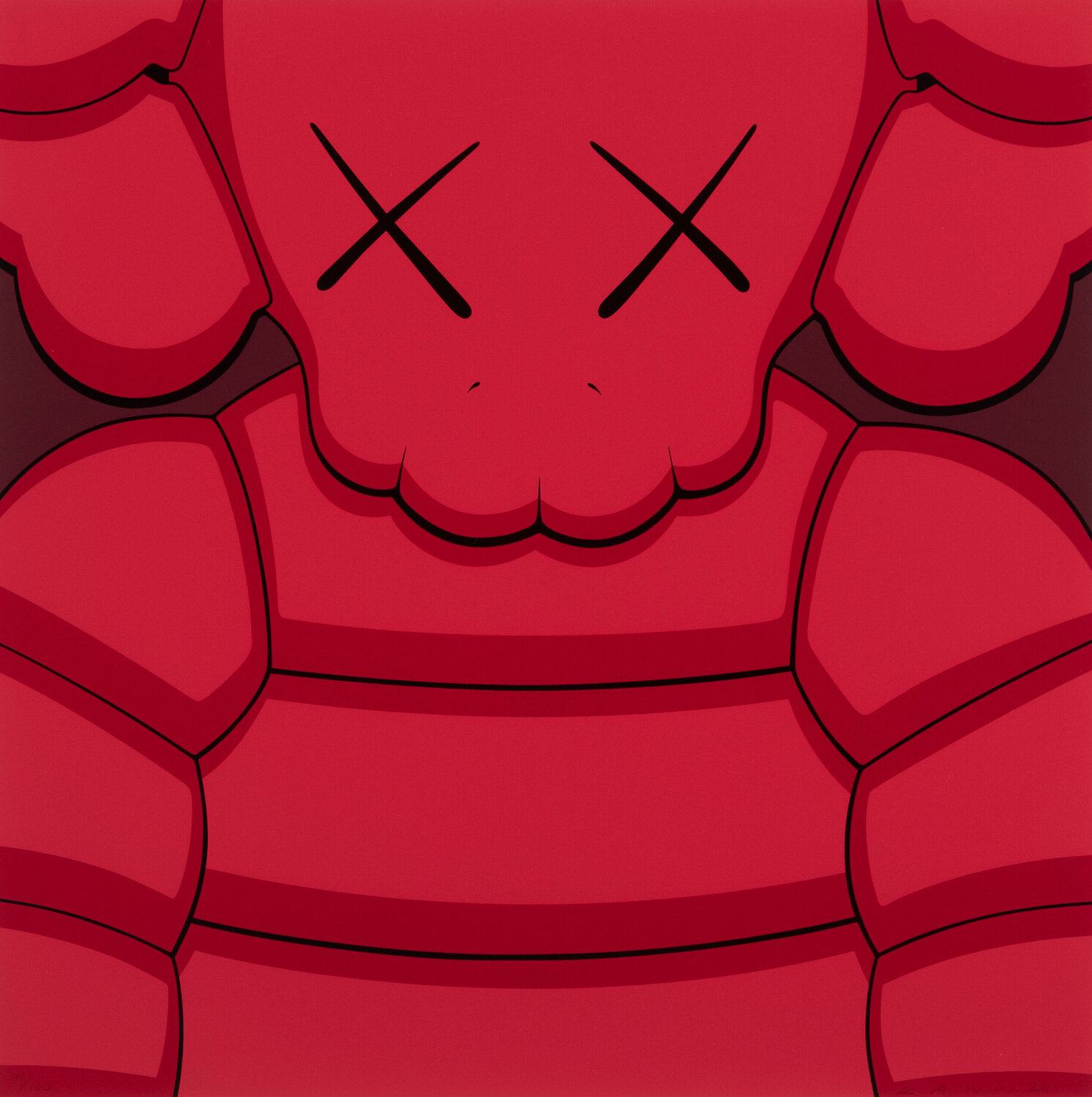 What Party (Red) KAWS