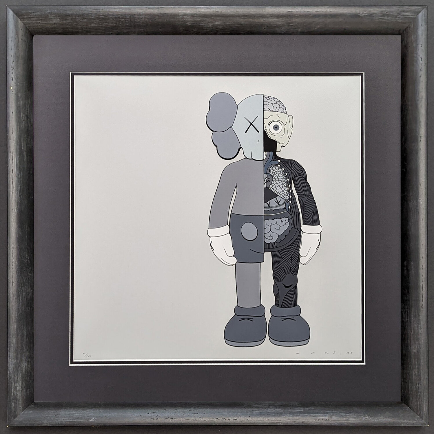 DISSECTED COMPANION (GREY) KAWS