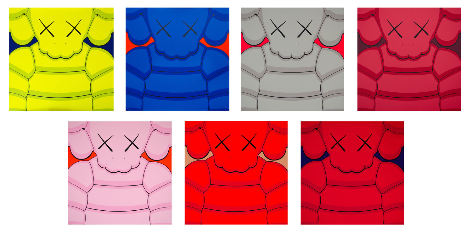 What Party (Set of 7) KAWS