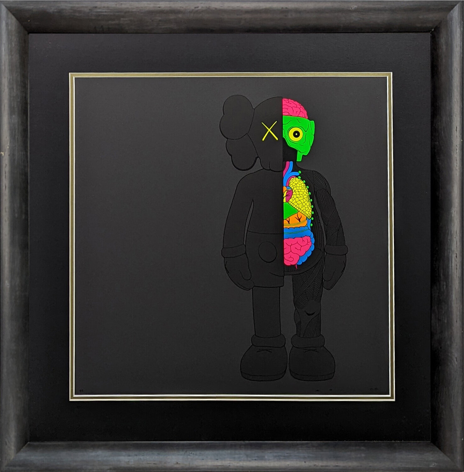 DISSECTED COMPANION (BLACK) KAWS