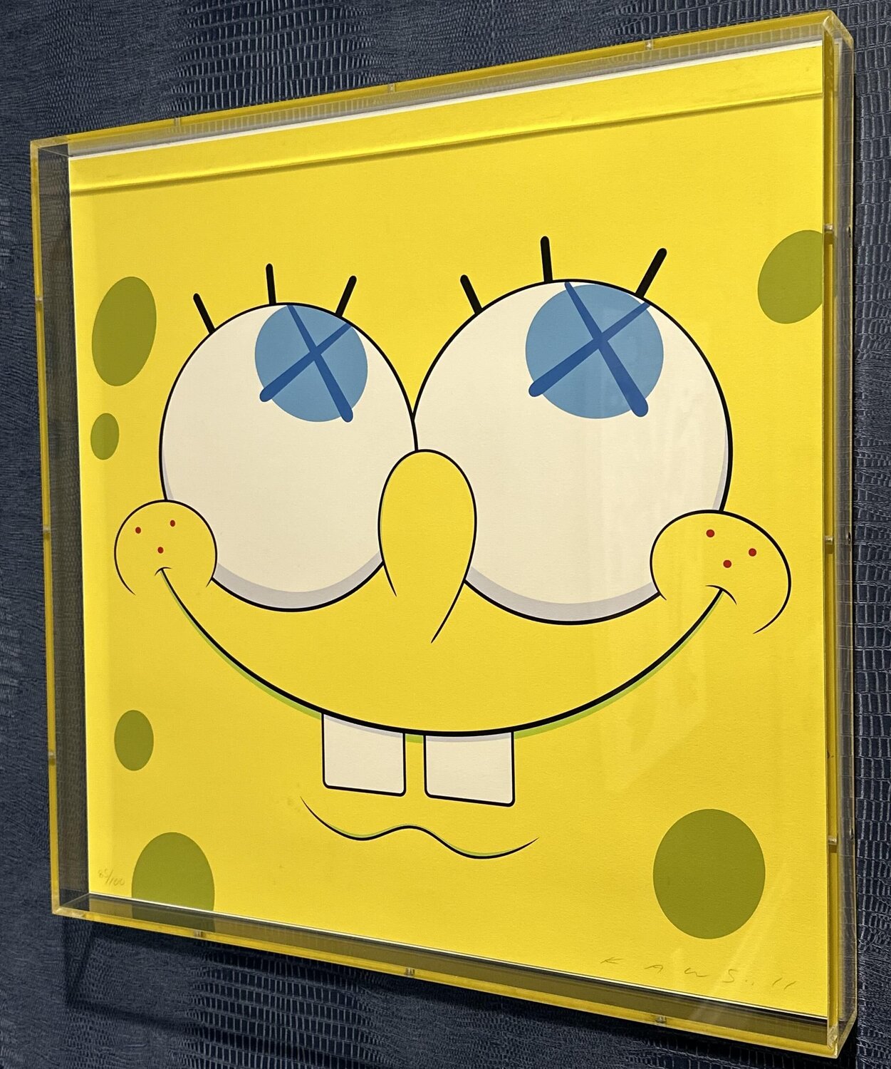 KAWSBOB (Yellow) KAWS