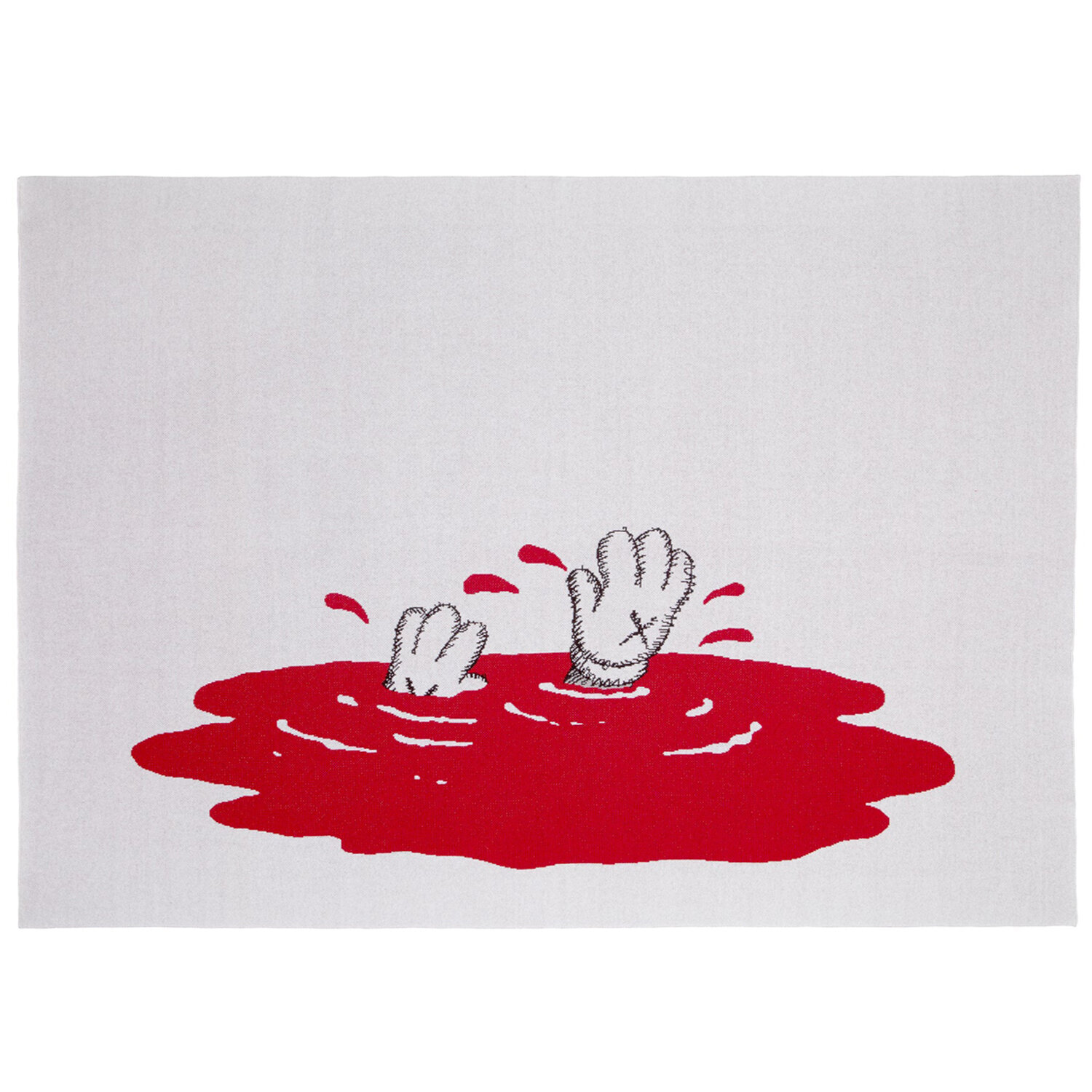 Cashmere Throw KAWS