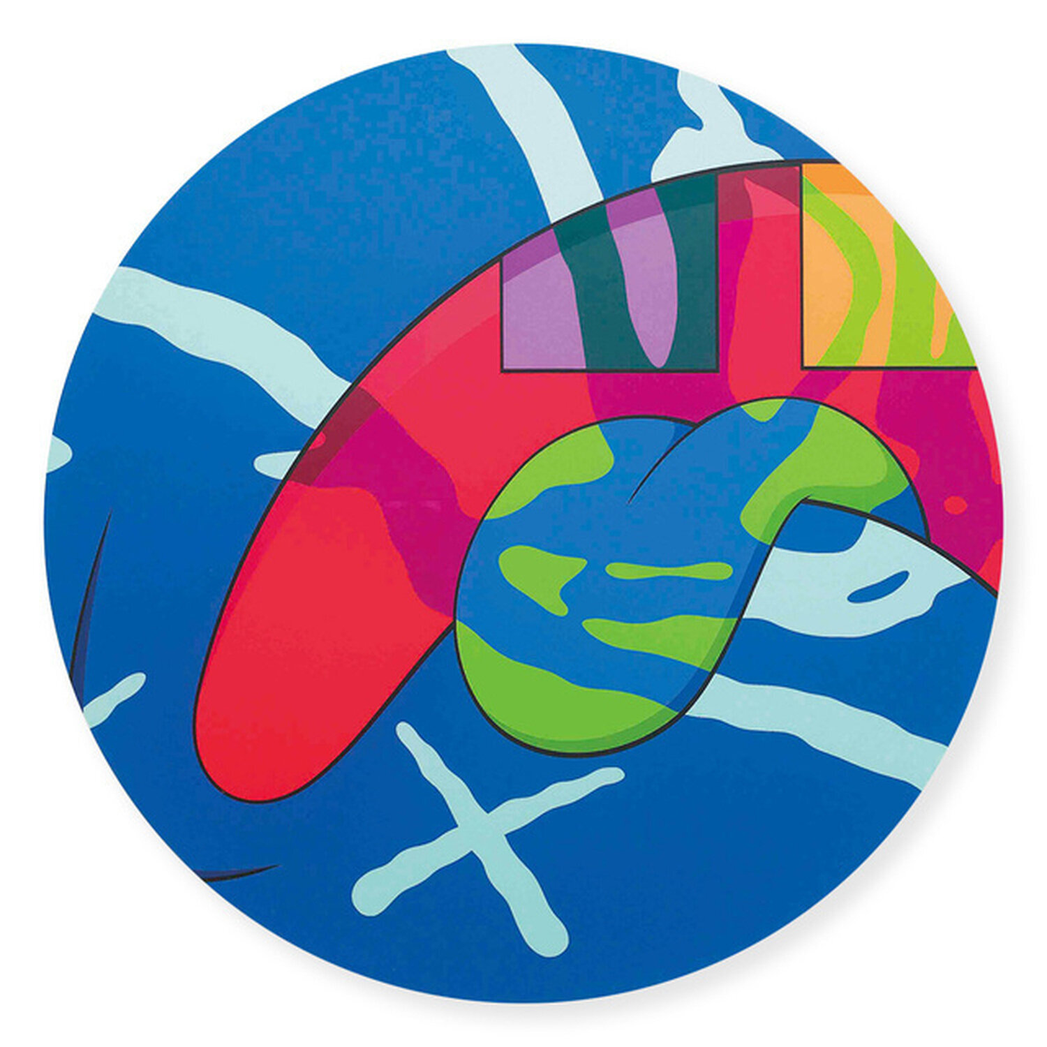 The News (Single print) KAWS