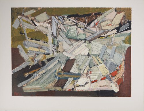 Composition abstraite by Nicolas de Staël, Print for Sale on Singulart