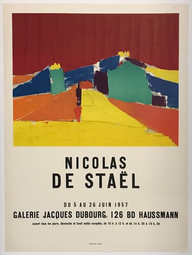 Galerie Jacques Dubourg by Nicolas de Staël, Print for Sale on Singulart