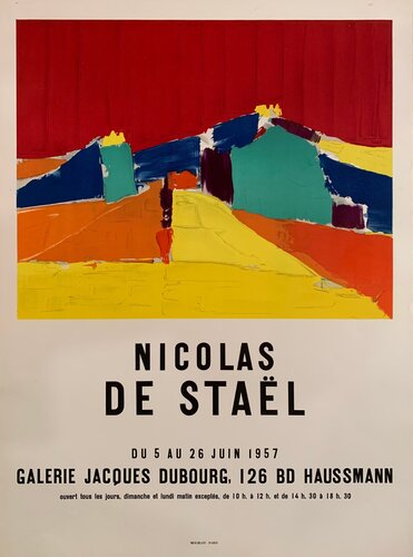 Galerie Jacques Dubourg (after) Nicolas De Stael by Nicolas de Staël, Print for Sale on Singulart