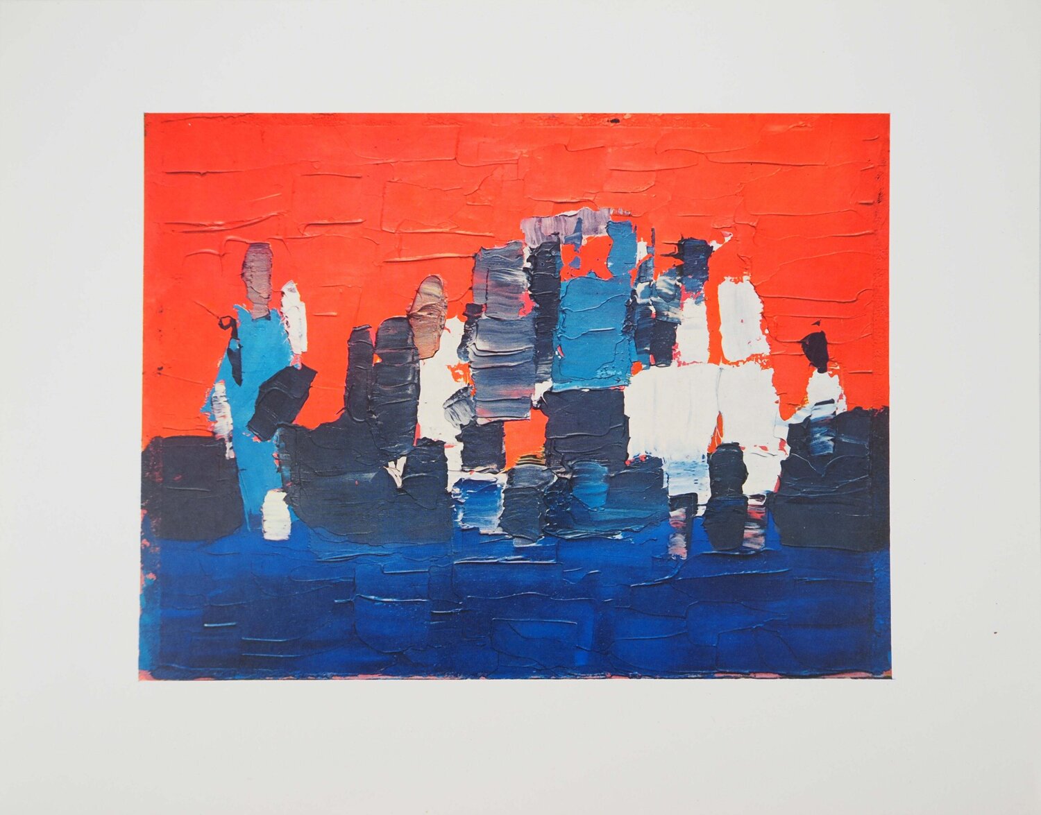 Les petits joueurs de football Nicolas de Staël Impresión en venta