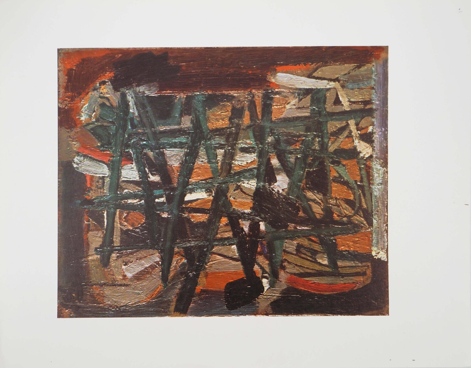 Clôture Nicolas de Staël Édition à vendre