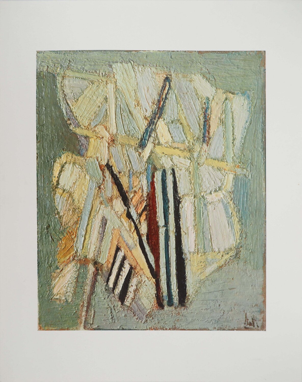 Composition Nicolas de Staël 版画 販売中