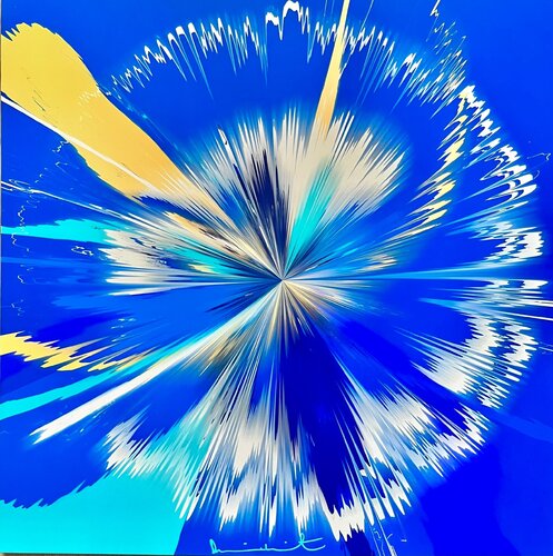 Beautiful, Particularly Powerful Painting de Damien Hirst, Pintura a la venta en Singulart