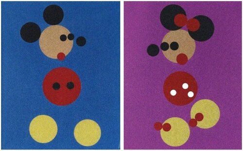 Mickey and Minnie (Large) par Damien Hirst, Édition en vente sur Singulart