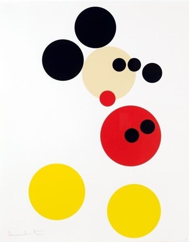 Mickey (large) signed edition of 50 par Damien Hirst, Édition en vente sur Singulart
