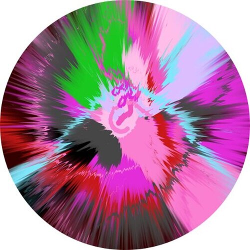 Beautiful, Less Original, Highly Romantic, Very Austere, Too Ghastly, Rather Sedate Comet par Damien Hirst, Peinture en vente sur Singulart