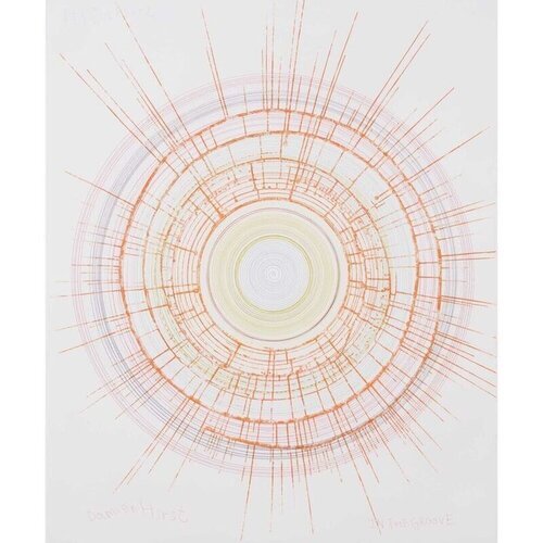 Damien Hirst, In the Groove (from In a Spin, the Action of the World on Things, Volume II) par Damien Hirst, Édition en vente sur Singulart