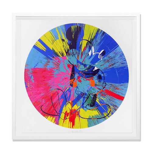 Beautiful Mickey (Spin) par Damien Hirst, Édition en vente sur Singulart
