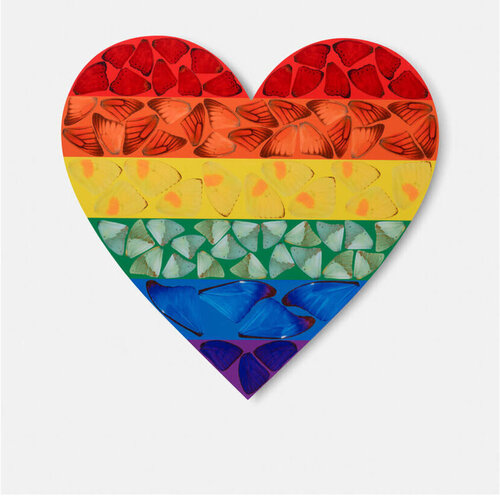 H7-3 Butterfly Heart (Small) par Damien Hirst, Édition en vente sur Singulart