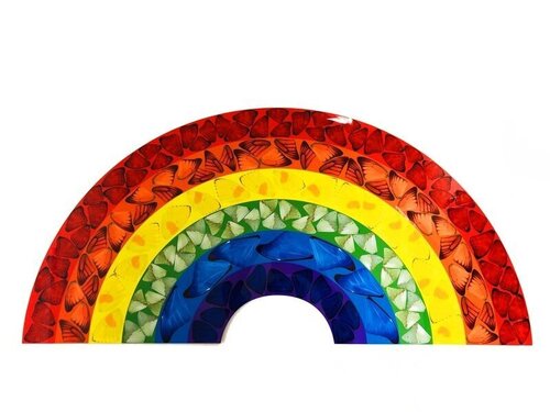 Butterfly Rainbow (Large) par Damien Hirst, Édition en vente sur Singulart