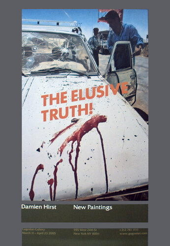 The Elusive Truth-Suicide Bomber (Aftermath) par Damien Hirst, Édition en vente sur Singulart