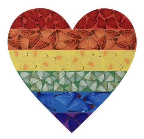 H7-4 Butterfly Heart (Small) par Damien Hirst, Édition en vente sur Singulart