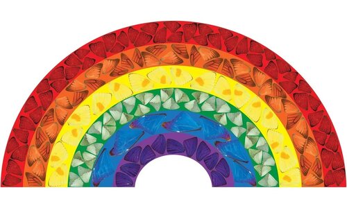 Butterfly Rainbow (Large) par Damien Hirst, Édition en vente sur Singulart