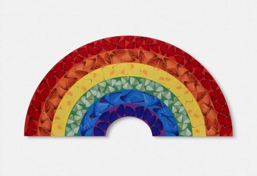 Butterfly Rainbow Large H7-1 par Damien Hirst, Édition en vente sur Singulart