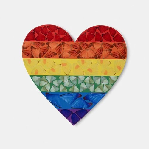 H7-3 Butterfly Heart (Large) par Damien Hirst, Édition en vente sur Singulart