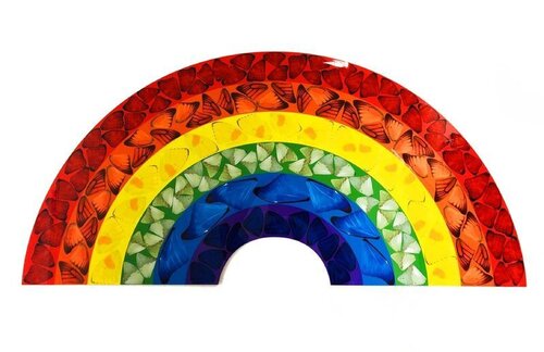 H7-1 Butterfly Rainbow (Large) par Damien Hirst, Édition en vente sur Singulart