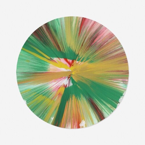 Circle Spin Painting par Damien Hirst, Peinture en vente sur Singulart