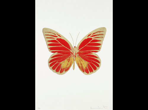 The Souls IV: Chilli Red-Oriental Gold par Damien Hirst, Édition en vente sur Singulart