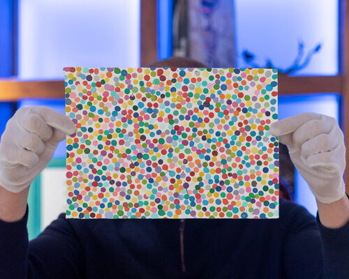 3,779. Last night I walked inside (from The Currency) par Damien Hirst, Peinture en vente sur Singulart