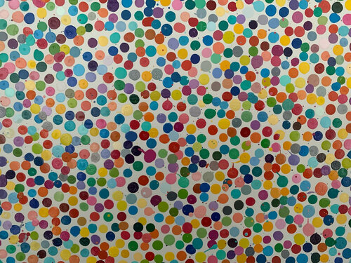 4595. Ten but no one is talking (from The Currency) par Damien Hirst, Peinture en vente sur Singulart