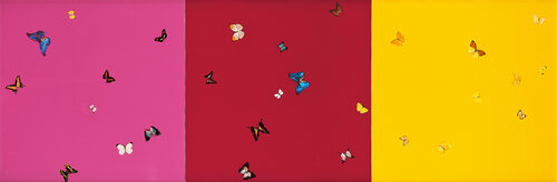 Happy, happy, harvest par Damien Hirst, Peinture en vente sur Singulart