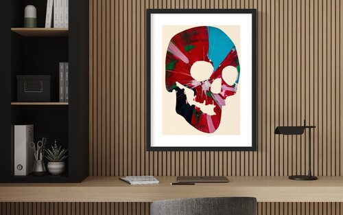 Skull Spin par Damien Hirst, Peinture en vente sur Singulart