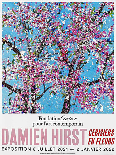 Damien Hirst Foundation Cartier Cerisiers En Fleurs Cherry Blossom par Damien Hirst, Édition en vente sur Singulart