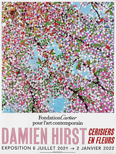 Damien Hirst Foundation Cartier Cerisiers En Fleurs Cherry Blossom par Damien Hirst, Édition en vente sur Singulart