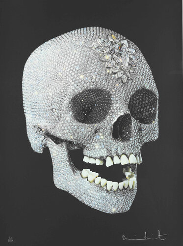 Damien Hirst - For The Love Of God (Shine) (Framed) par Damien Hirst, Édition en vente sur Singulart