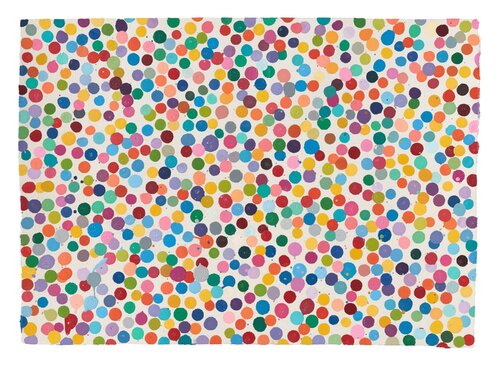 The Currency (I’m here to stay) (Unique print) par Damien Hirst, Édition en vente sur Singulart